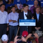 VP Candidate Paul Ryan Returns to Virginia